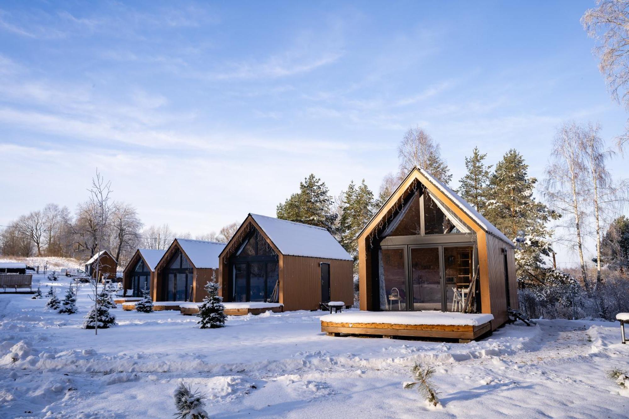Вилла Gulbity Camp Экстерьер фото
